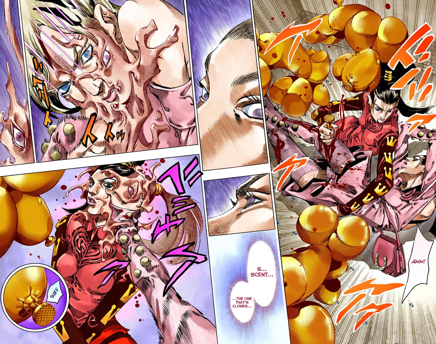 JoJo's Bizarre Adventure Steel Ball Run Colored Manga