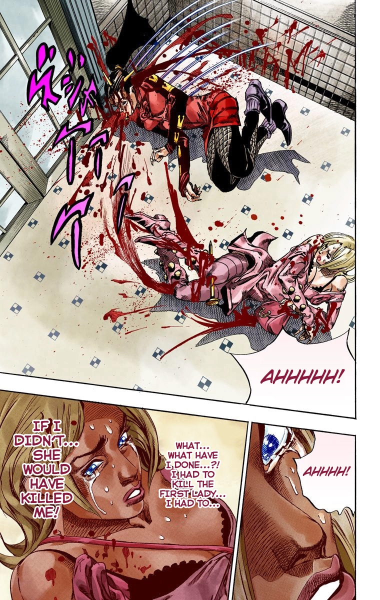 JoJo's Bizarre Adventure Steel Ball Run Colored Manga