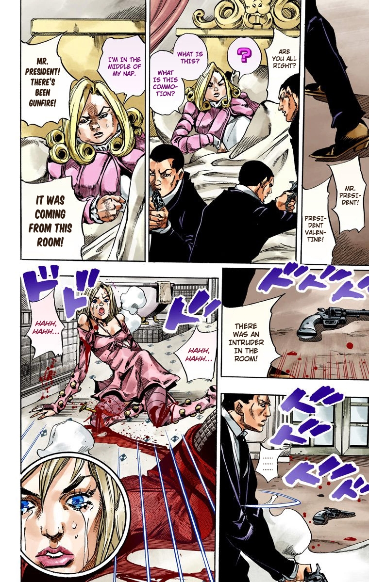 JoJo's Bizarre Adventure Steel Ball Run Colored Manga