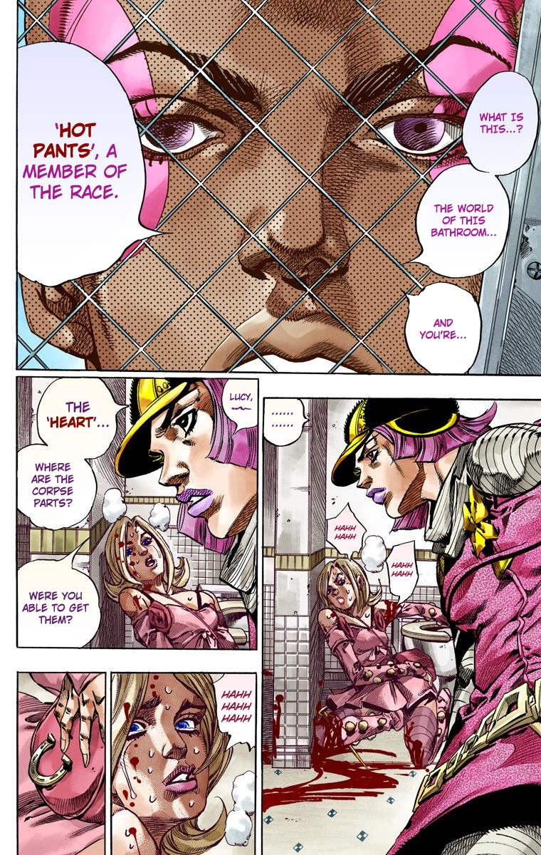 JoJo's Bizarre Adventure Steel Ball Run Colored Manga