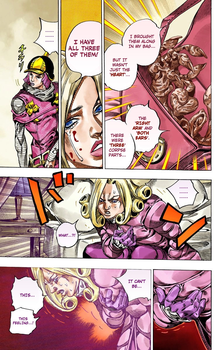 JoJo's Bizarre Adventure Steel Ball Run Colored Manga