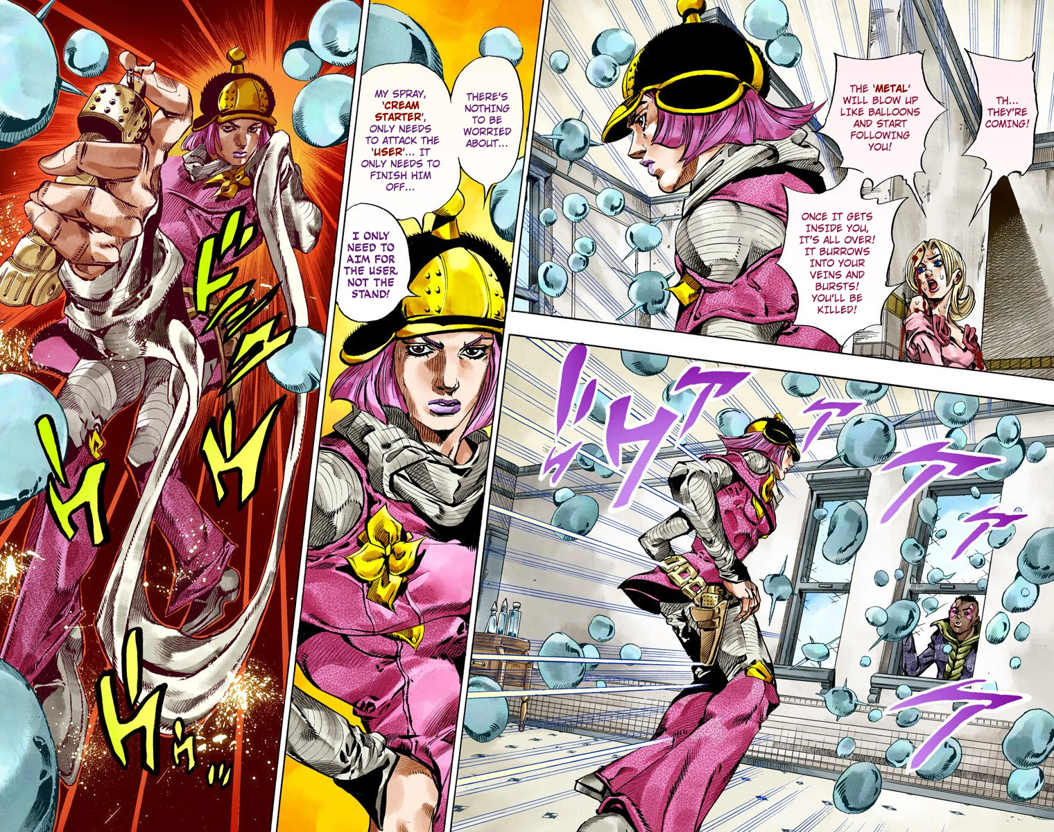 JoJo's Bizarre Adventure Steel Ball Run Colored Manga