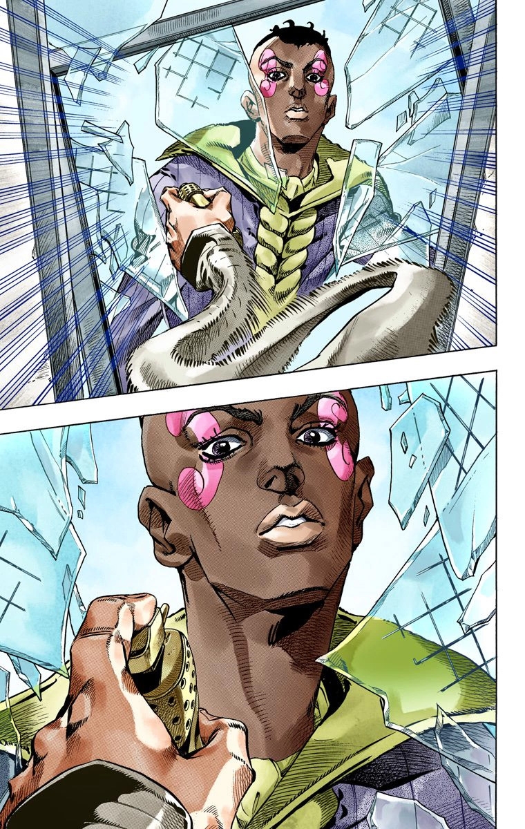 JoJo's Bizarre Adventure Steel Ball Run Colored Manga