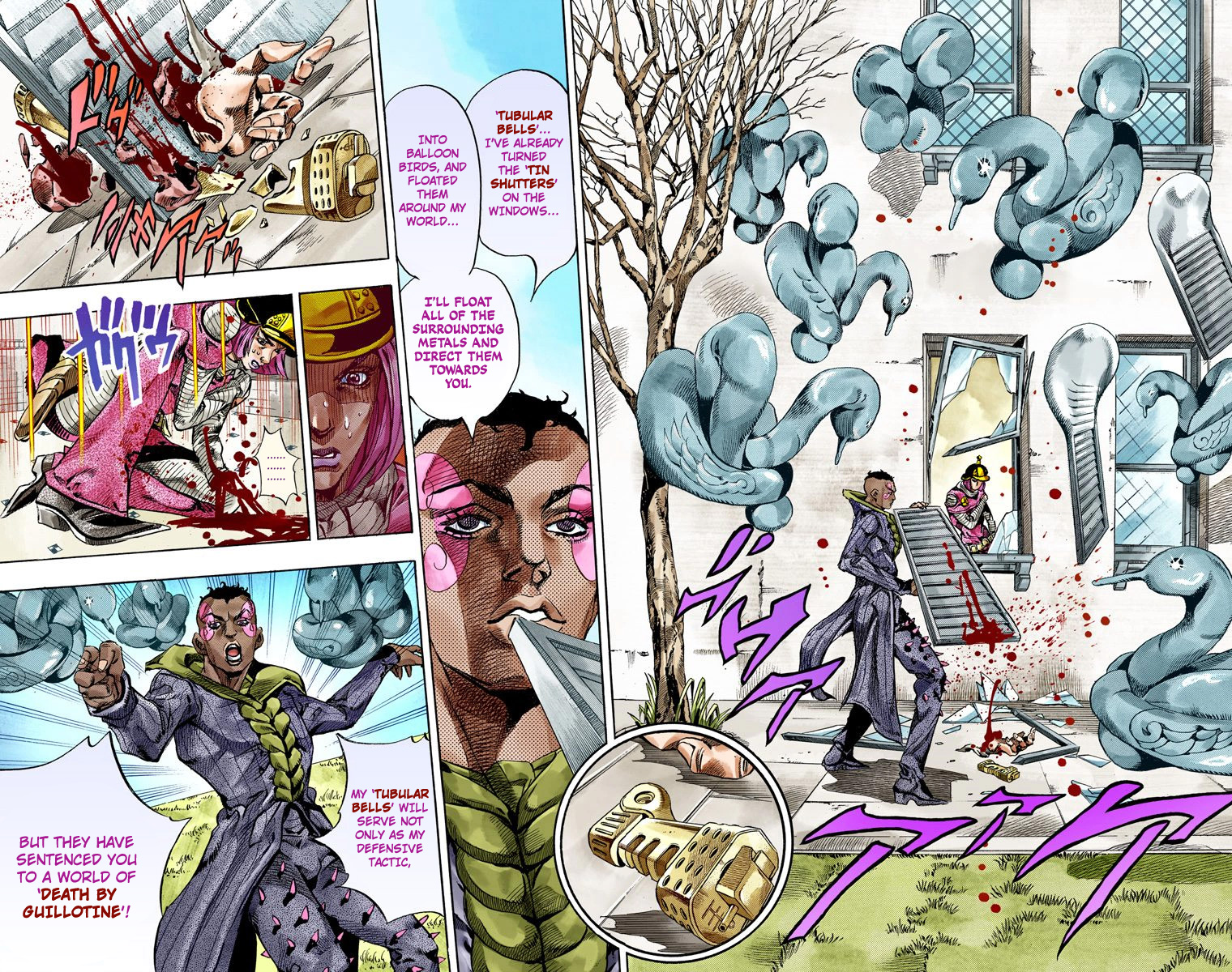 JoJo's Bizarre Adventure Steel Ball Run Colored Manga