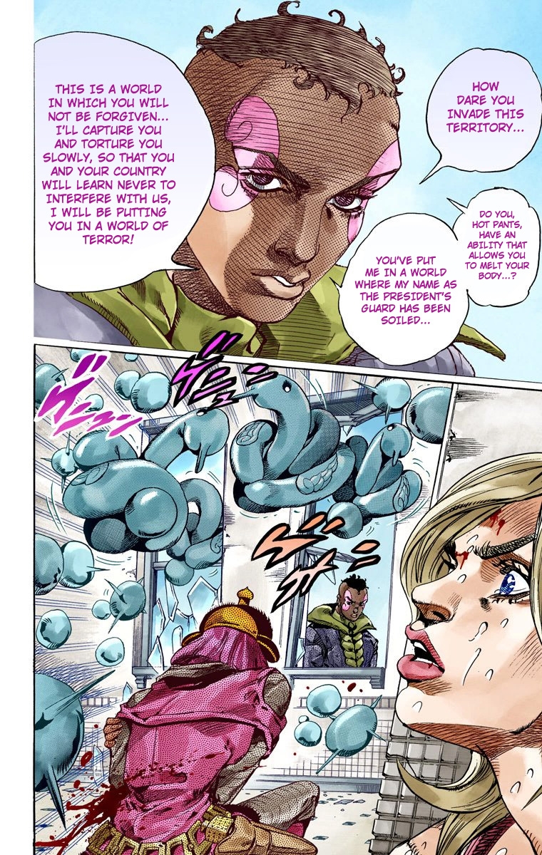 JoJo's Bizarre Adventure Steel Ball Run Colored Manga