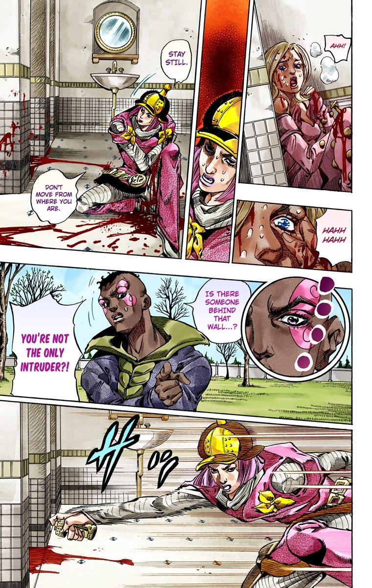 JoJo's Bizarre Adventure Steel Ball Run Colored Manga