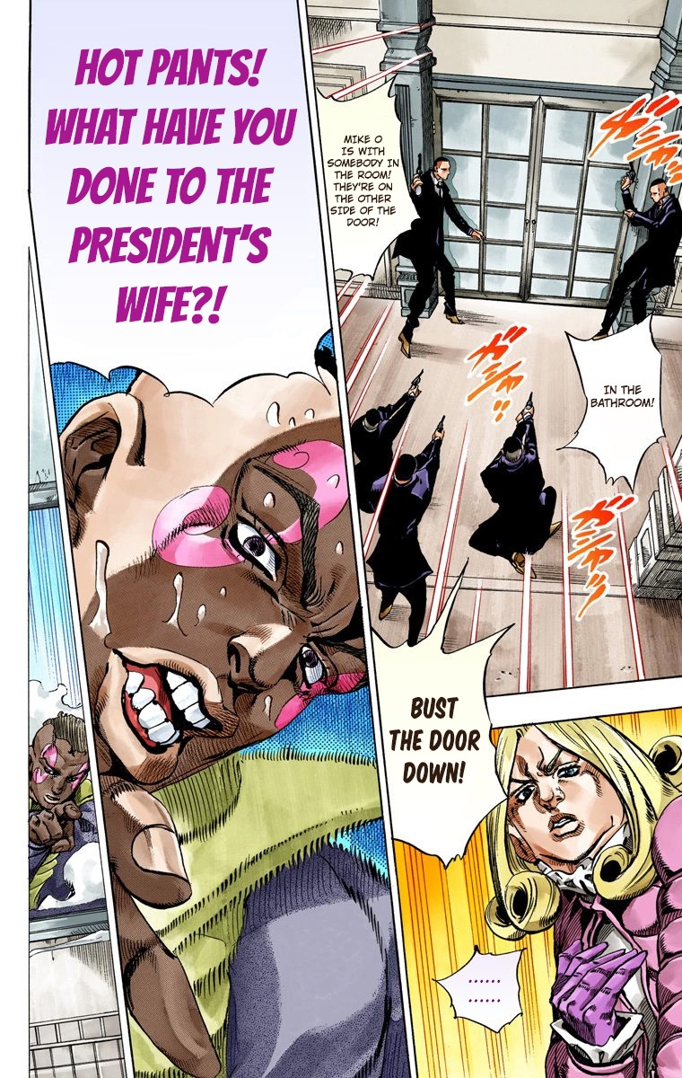JoJo's Bizarre Adventure Steel Ball Run Colored Manga