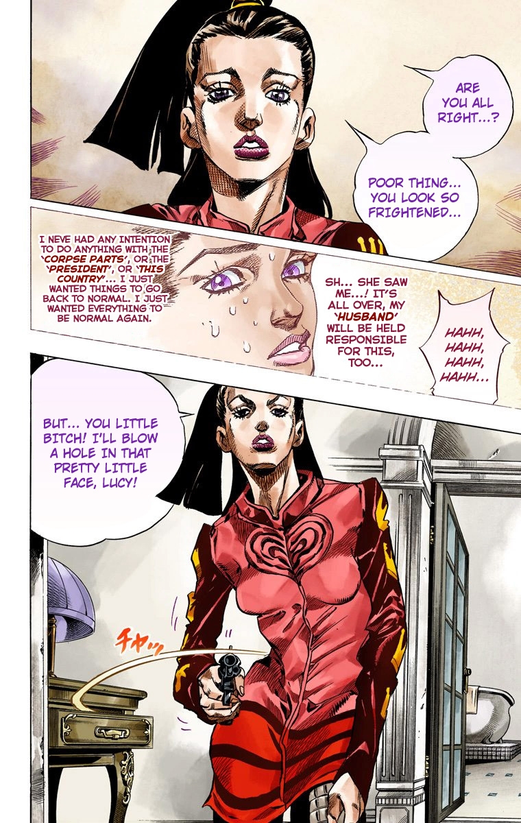 JoJo's Bizarre Adventure Steel Ball Run Colored Manga