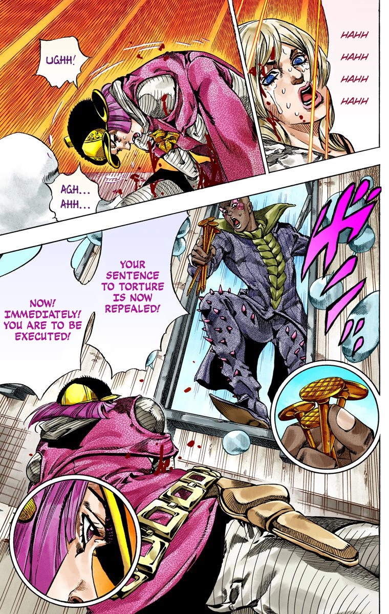 JoJo's Bizarre Adventure Steel Ball Run Colored Manga