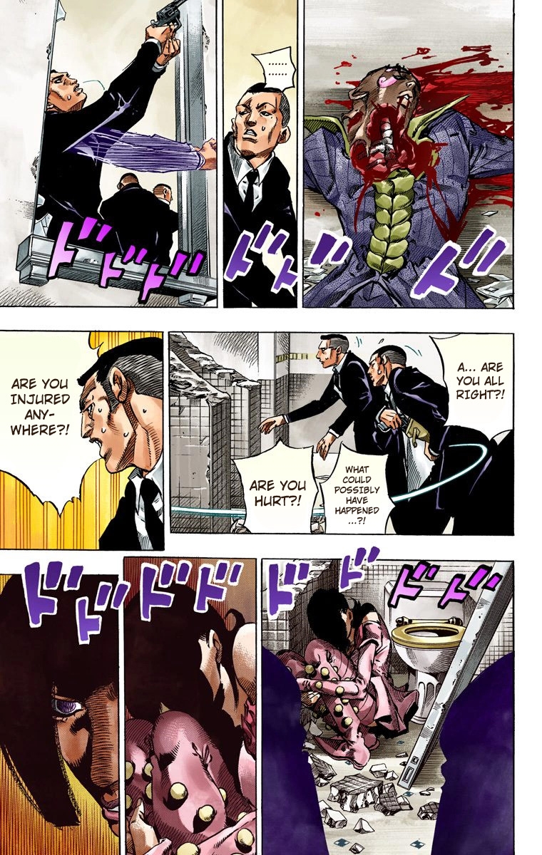 JoJo's Bizarre Adventure Steel Ball Run Colored Manga