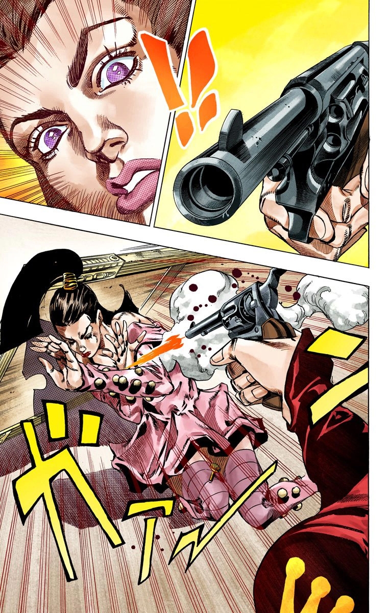 JoJo's Bizarre Adventure Steel Ball Run Colored Manga