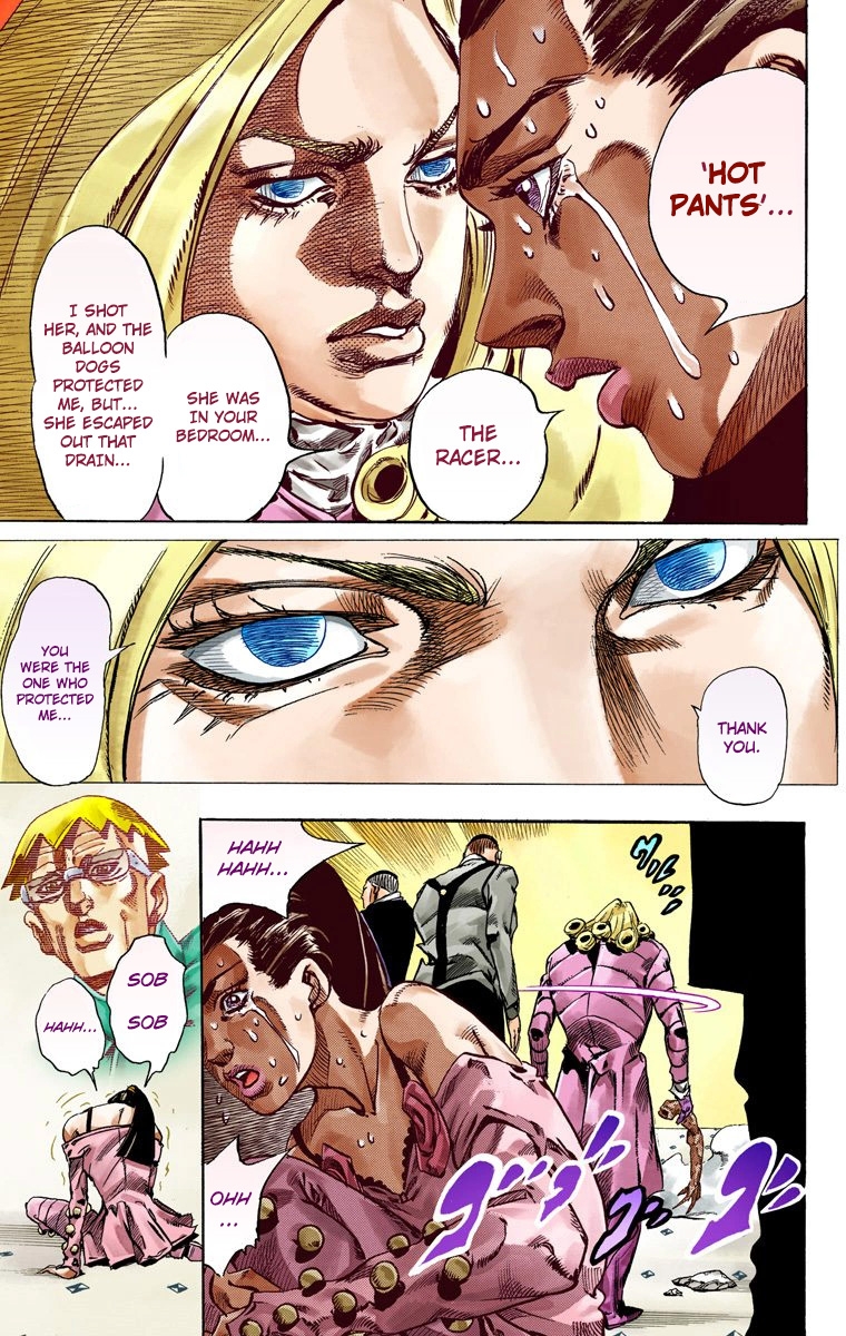 JoJo's Bizarre Adventure Steel Ball Run Colored Manga