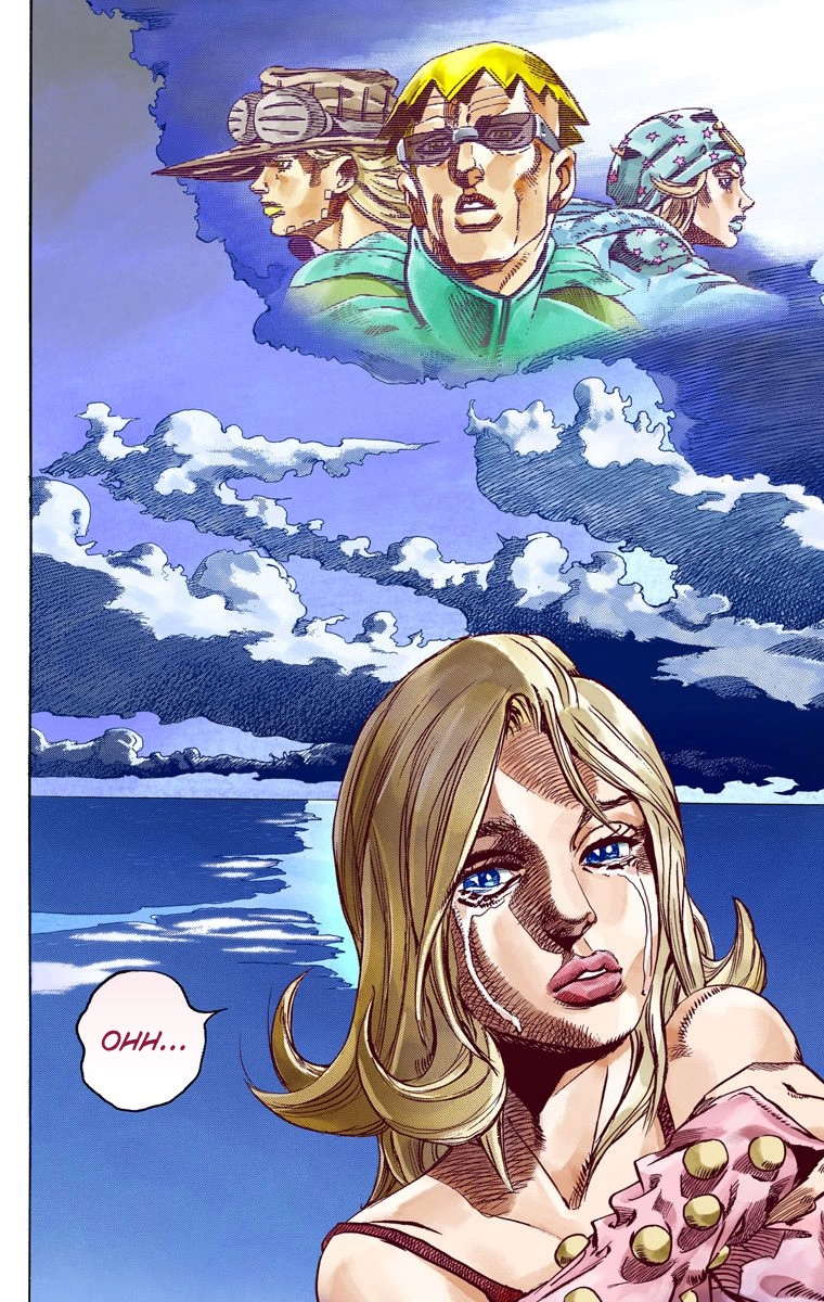JoJo's Bizarre Adventure Steel Ball Run Colored Manga