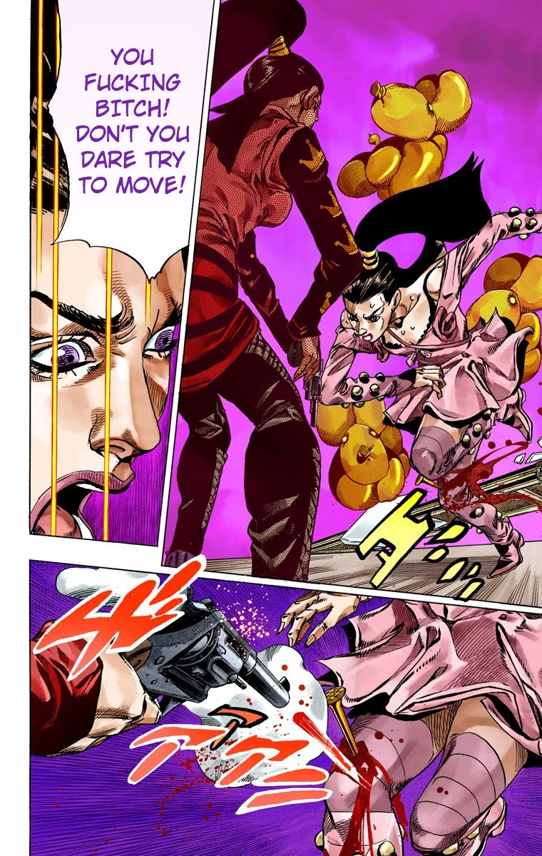 JoJo's Bizarre Adventure Steel Ball Run Colored Manga
