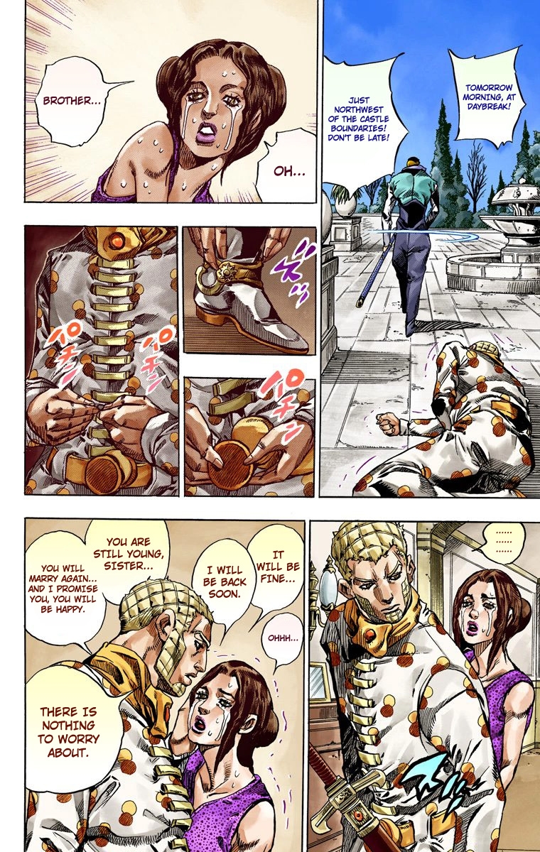 JoJo's Bizarre Adventure Steel Ball Run Colored Manga