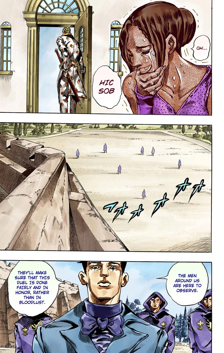 JoJo's Bizarre Adventure Steel Ball Run Colored Manga