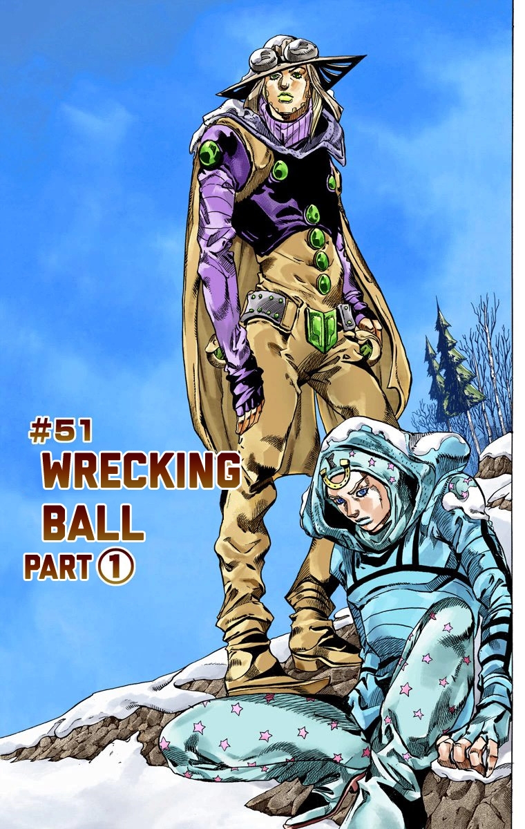 JoJo's Bizarre Adventure Steel Ball Run Colored Manga