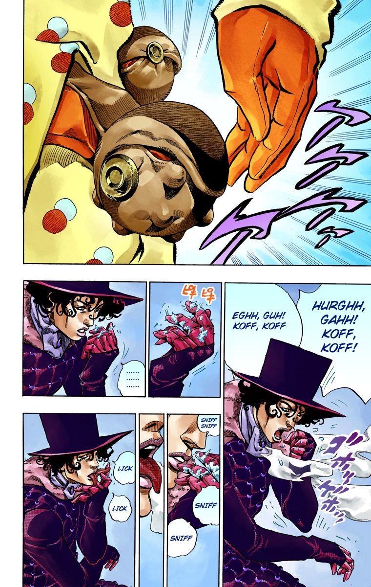 JoJo's Bizarre Adventure Steel Ball Run Colored Manga