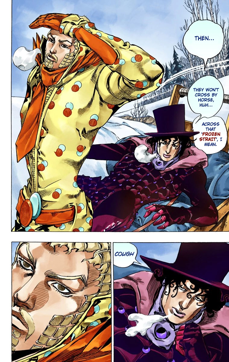 JoJo's Bizarre Adventure Steel Ball Run Colored Manga