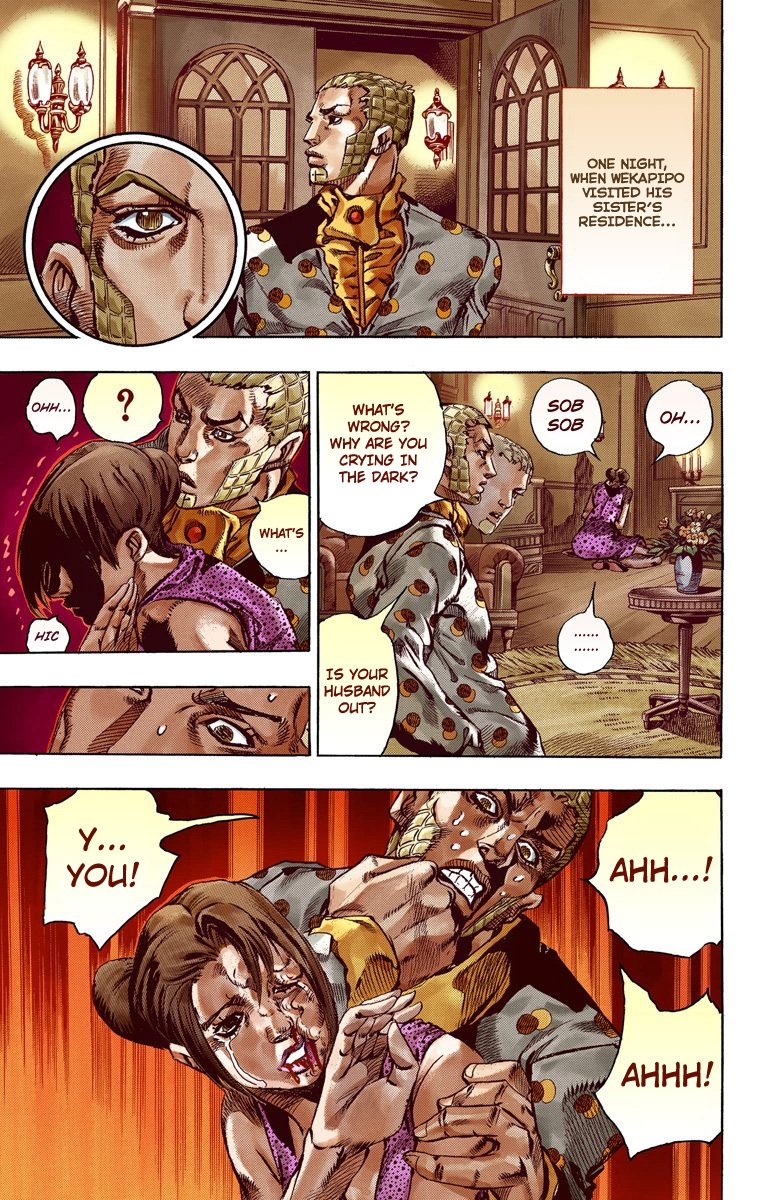 JoJo's Bizarre Adventure Steel Ball Run Colored Manga