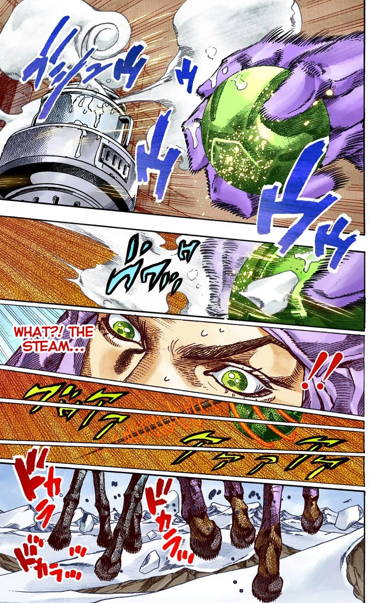 JoJo's Bizarre Adventure Steel Ball Run Colored Manga