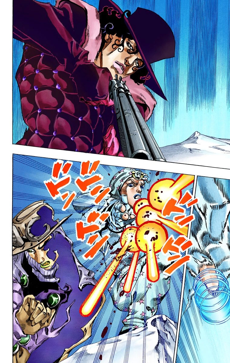 JoJo's Bizarre Adventure Steel Ball Run Colored Manga