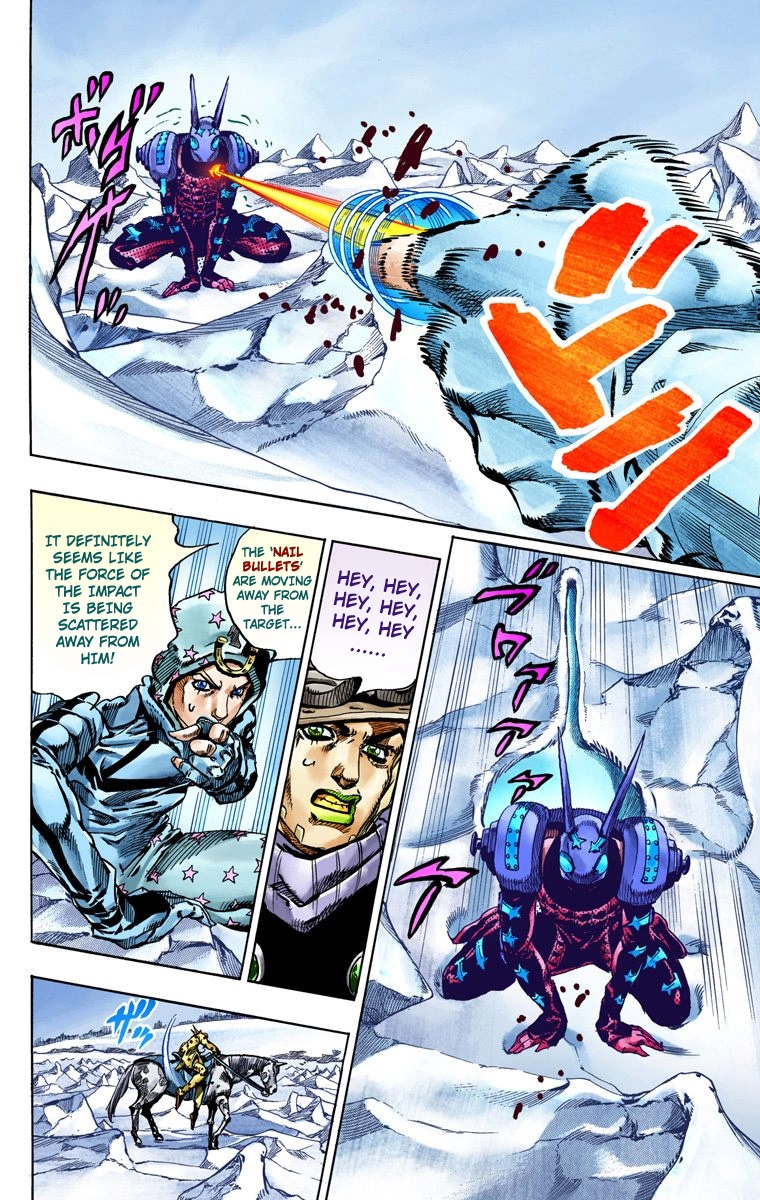 JoJo's Bizarre Adventure Steel Ball Run Colored Manga