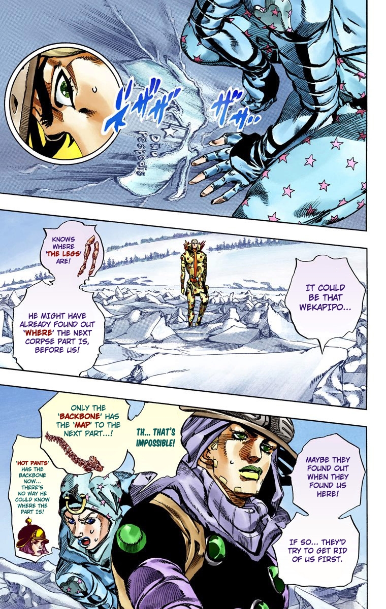 JoJo's Bizarre Adventure Steel Ball Run Colored Manga