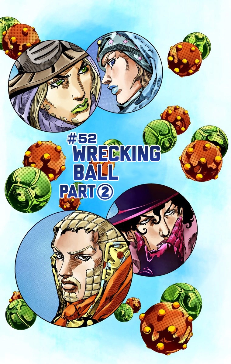 JoJo's Bizarre Adventure Steel Ball Run Colored Manga