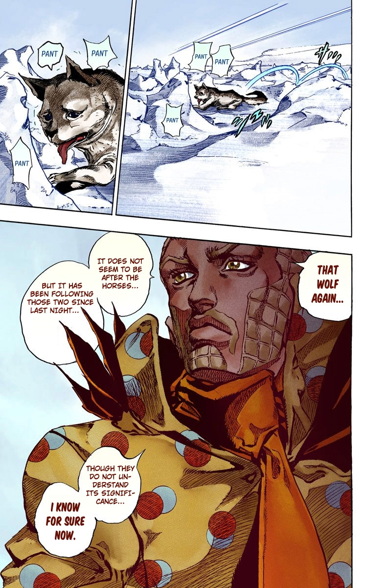 JoJo's Bizarre Adventure Steel Ball Run Colored Manga
