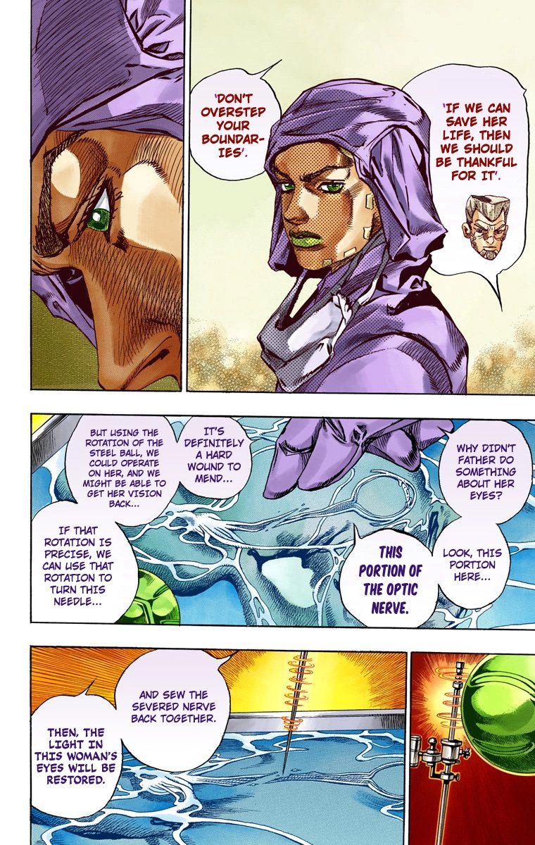 JoJo's Bizarre Adventure Steel Ball Run Colored Manga