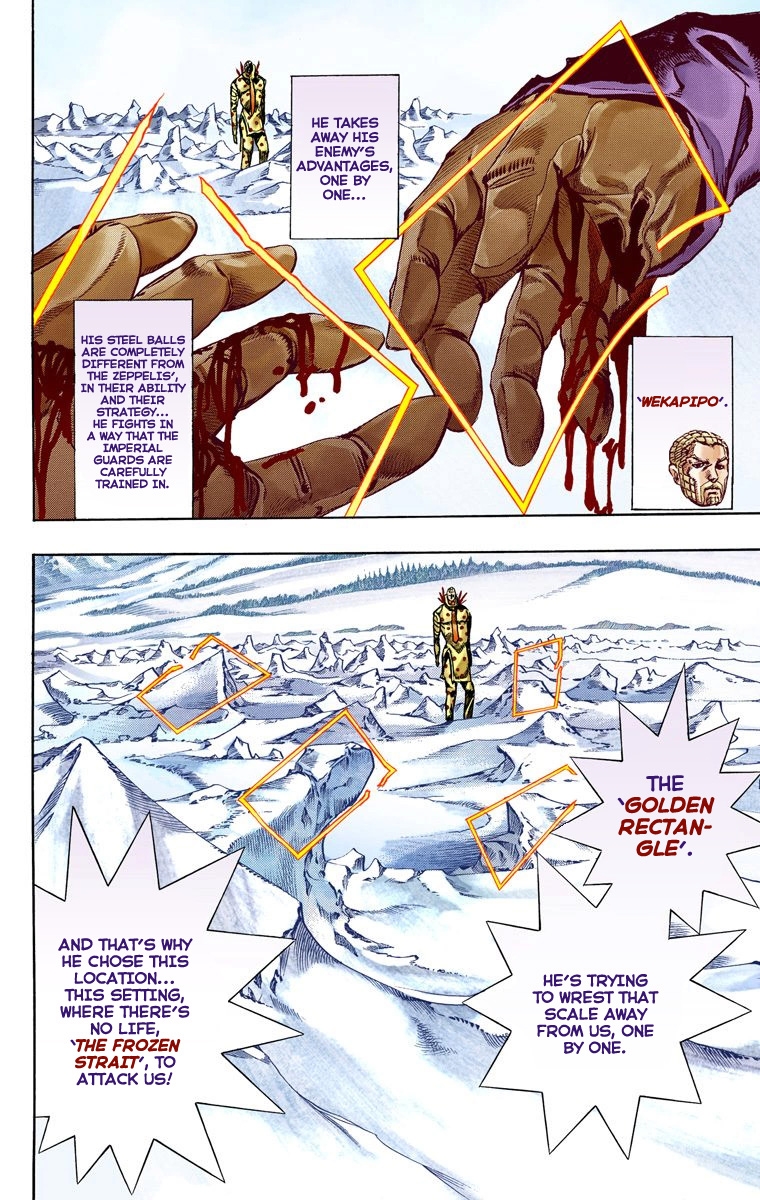 JoJo's Bizarre Adventure Steel Ball Run Colored Manga
