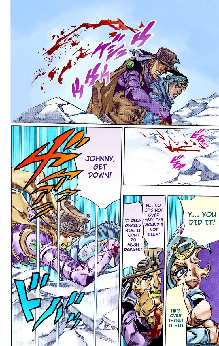 JoJo's Bizarre Adventure Steel Ball Run Colored Manga