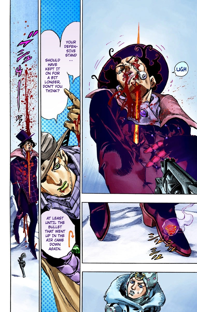 JoJo's Bizarre Adventure Steel Ball Run Colored Manga