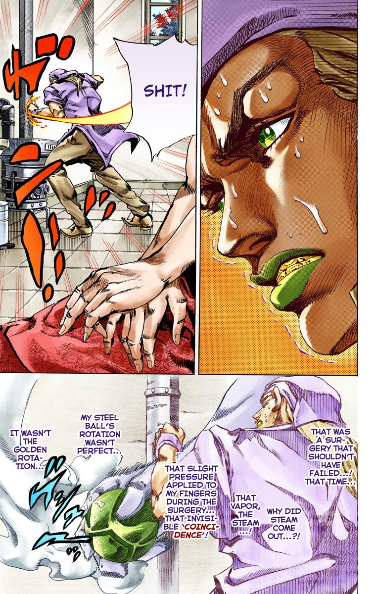 JoJo's Bizarre Adventure Steel Ball Run Colored Manga
