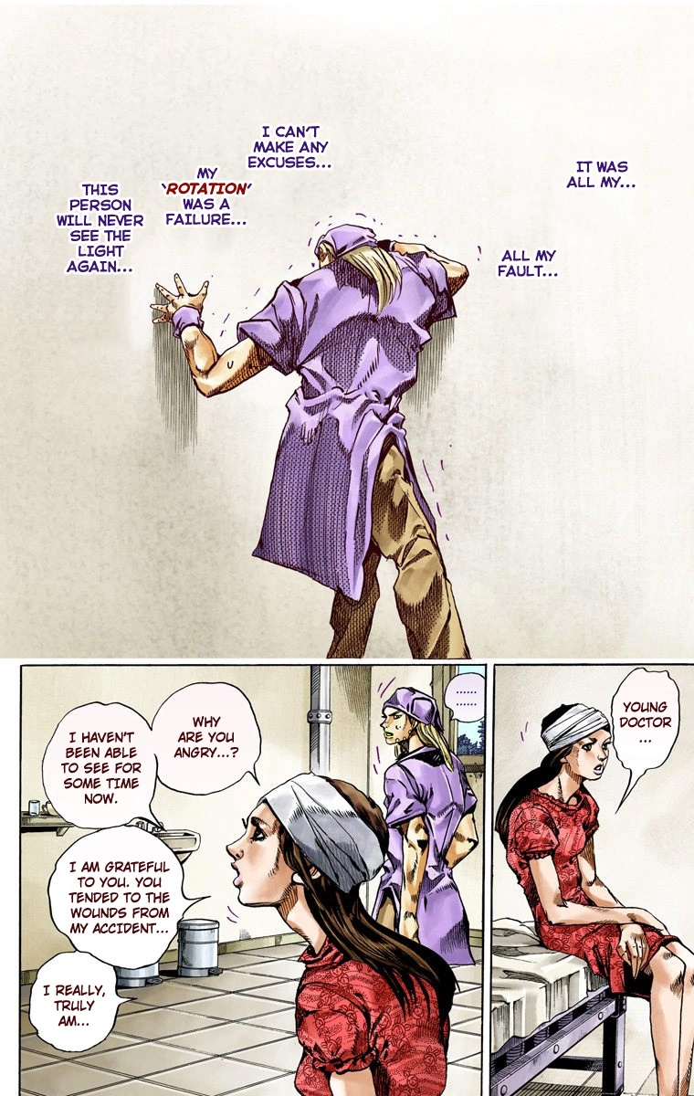 JoJo's Bizarre Adventure Steel Ball Run Colored Manga