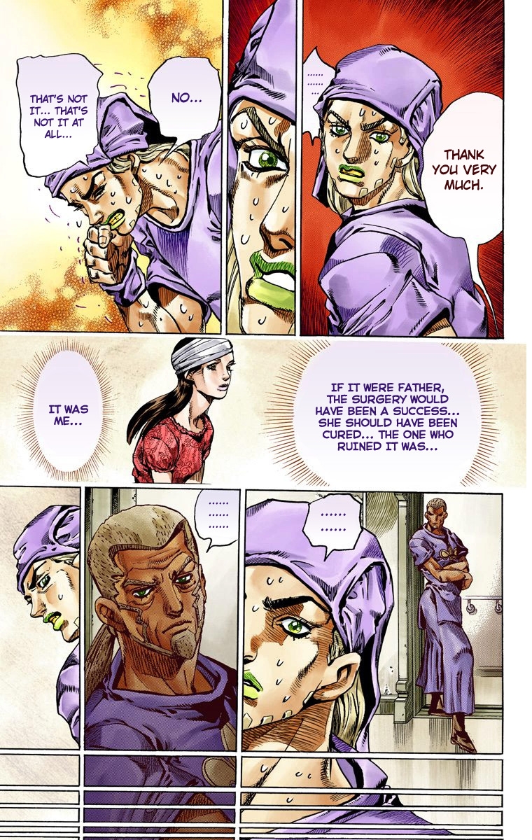 JoJo's Bizarre Adventure Steel Ball Run Colored Manga