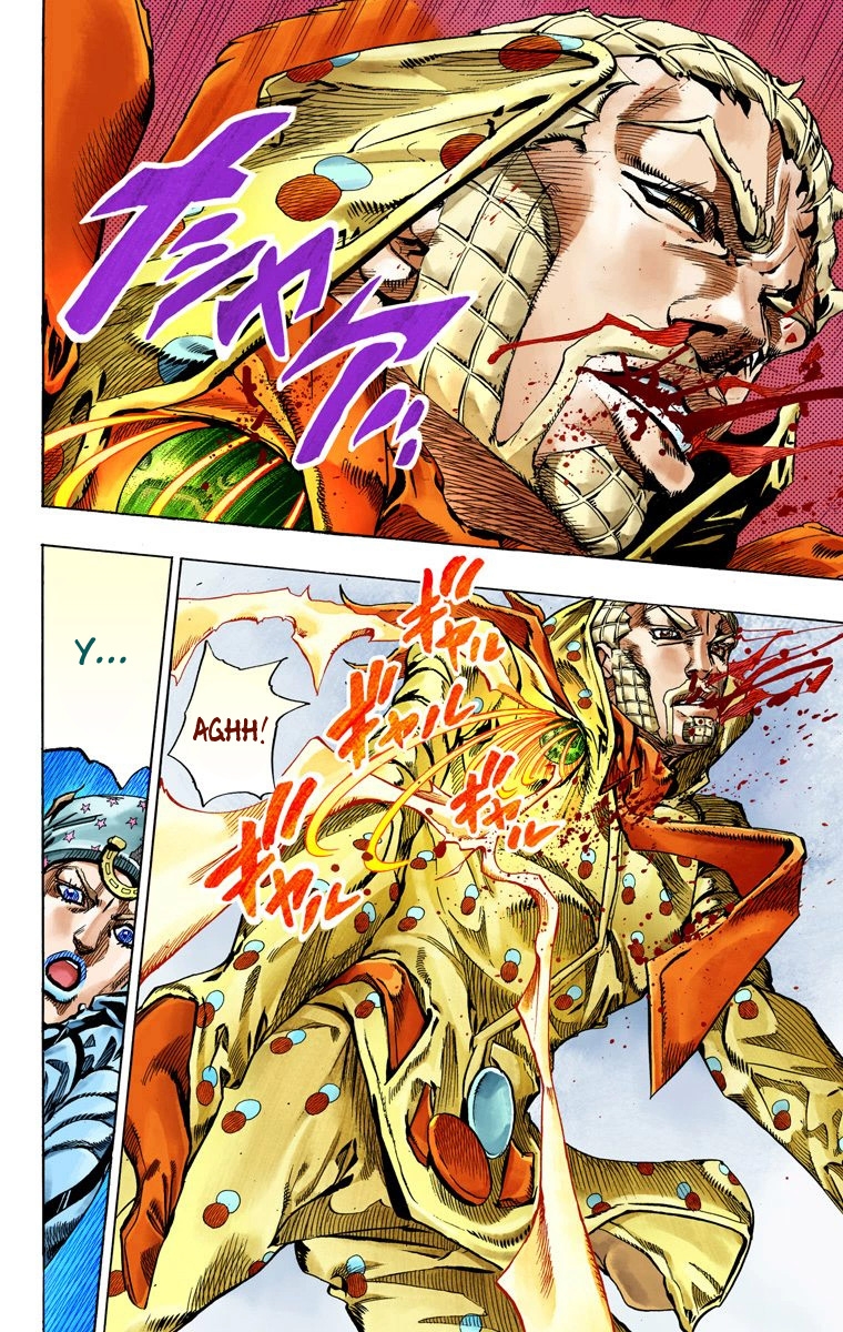 JoJo's Bizarre Adventure Steel Ball Run Colored Manga