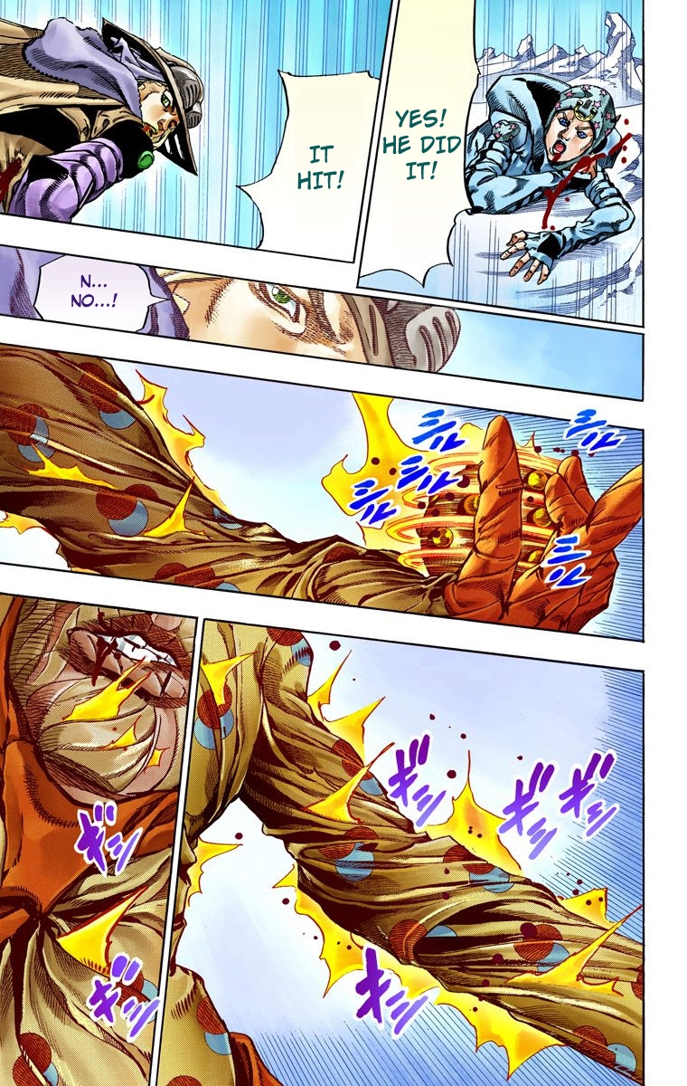 JoJo's Bizarre Adventure Steel Ball Run Colored Manga