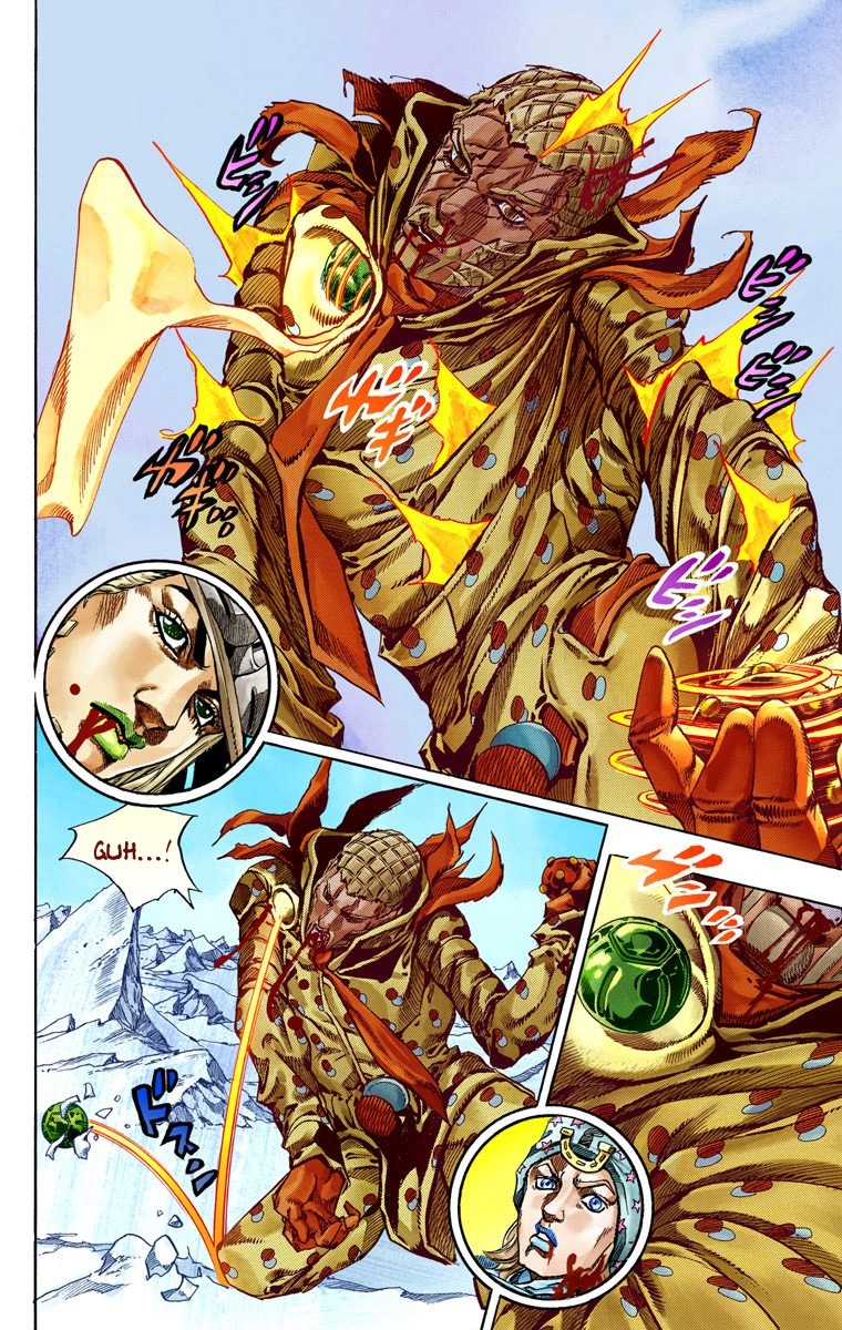 JoJo's Bizarre Adventure Steel Ball Run Colored Manga