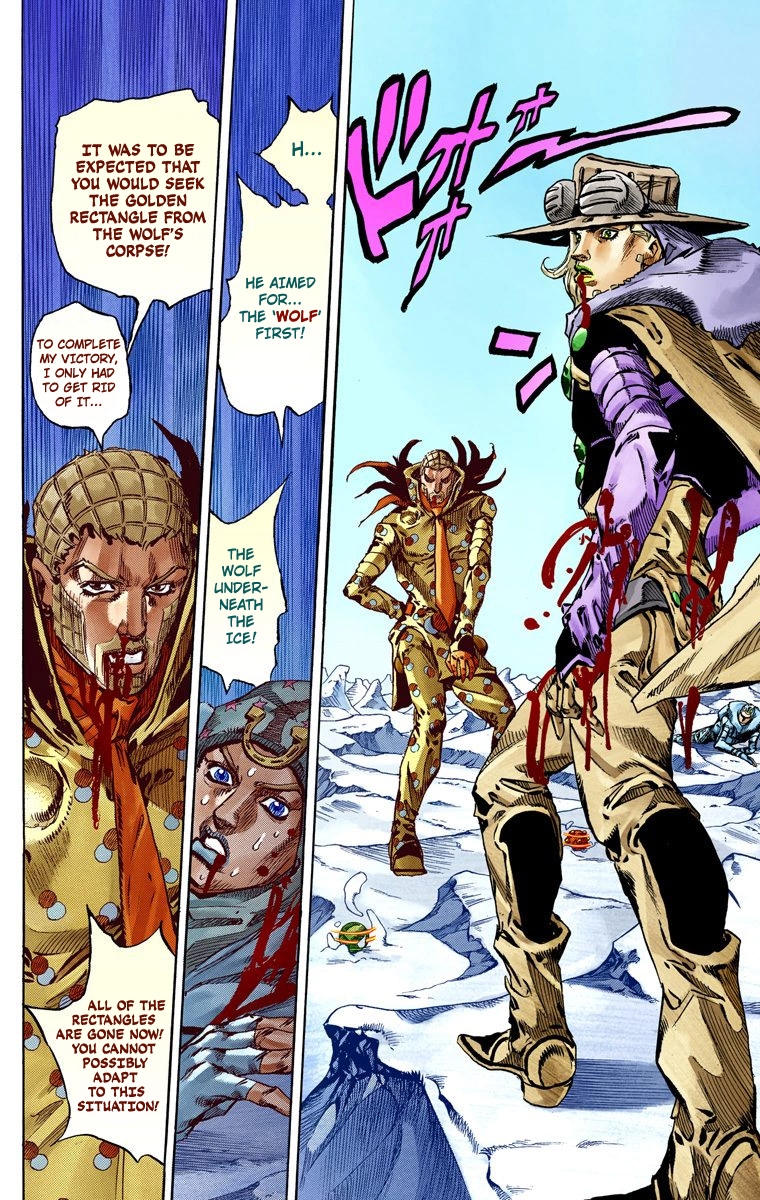 JoJo's Bizarre Adventure Steel Ball Run Colored Manga