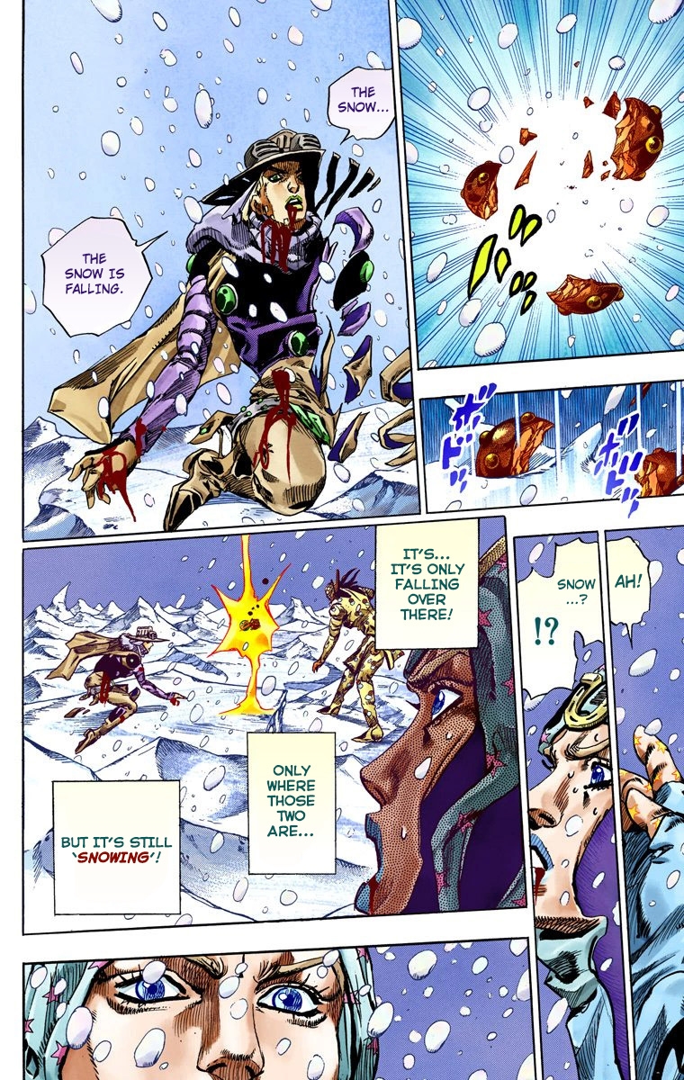 JoJo's Bizarre Adventure Steel Ball Run Colored Manga