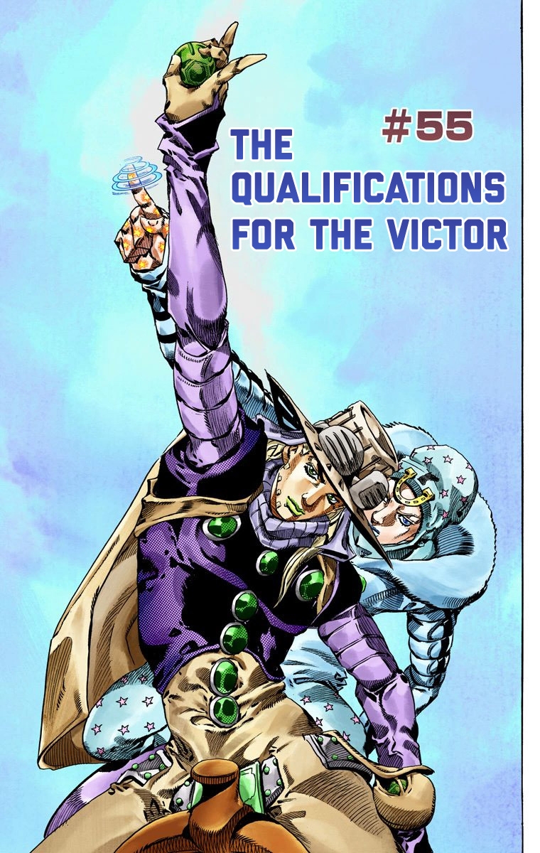 JoJo's Bizarre Adventure Steel Ball Run Colored Manga