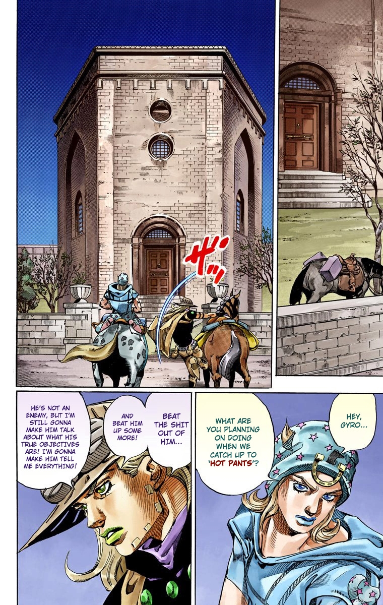 JoJo's Bizarre Adventure Steel Ball Run Colored Manga