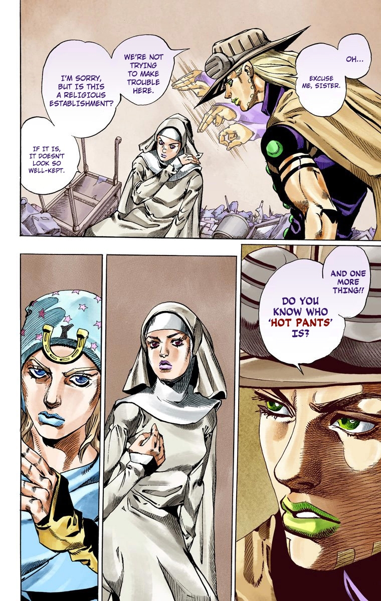 JoJo's Bizarre Adventure Steel Ball Run Colored Manga