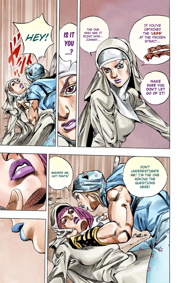JoJo's Bizarre Adventure Steel Ball Run Colored Manga