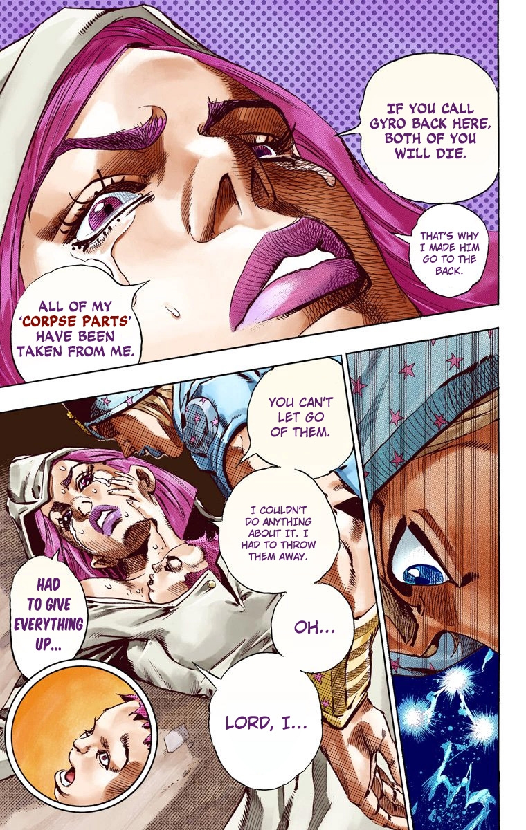 JoJo's Bizarre Adventure Steel Ball Run Colored Manga