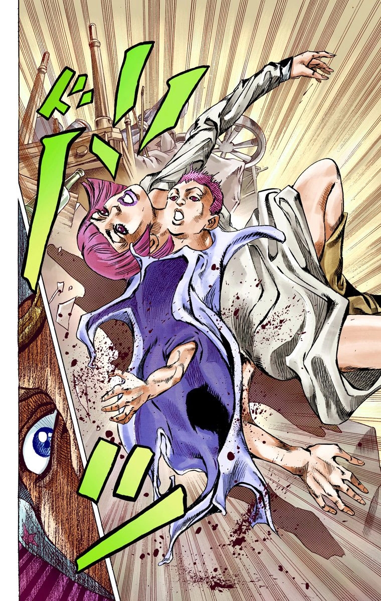 JoJo's Bizarre Adventure Steel Ball Run Colored Manga