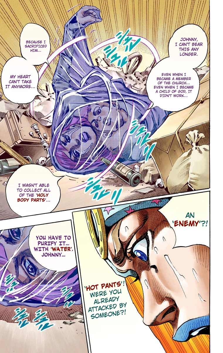 JoJo's Bizarre Adventure Steel Ball Run Colored Manga
