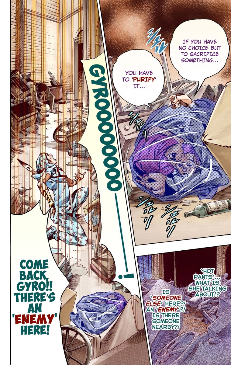 JoJo's Bizarre Adventure Steel Ball Run Colored Manga